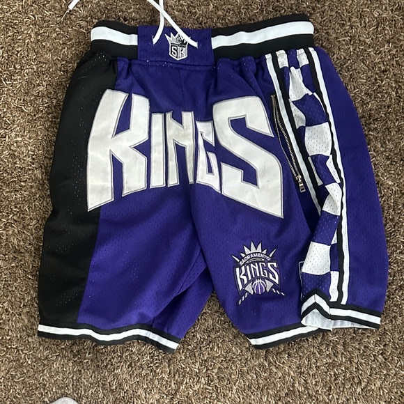 NBA Other - Purple and Black Sacramento Kings Shorts